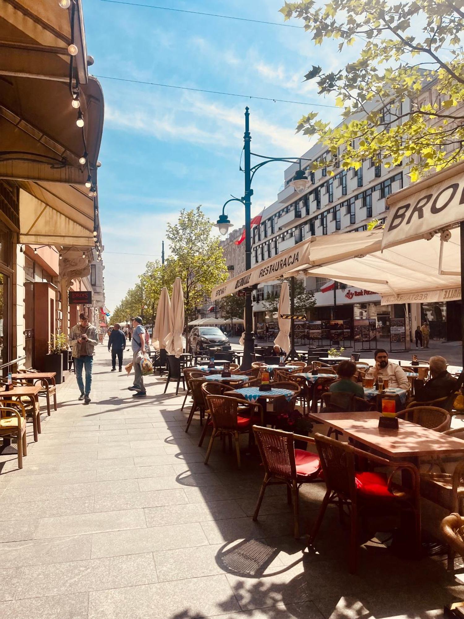 Apartament I Love Piotrkowska Z Wielkim Lustrem, Balkonem I Klimatyzacja Lódź Exterior foto